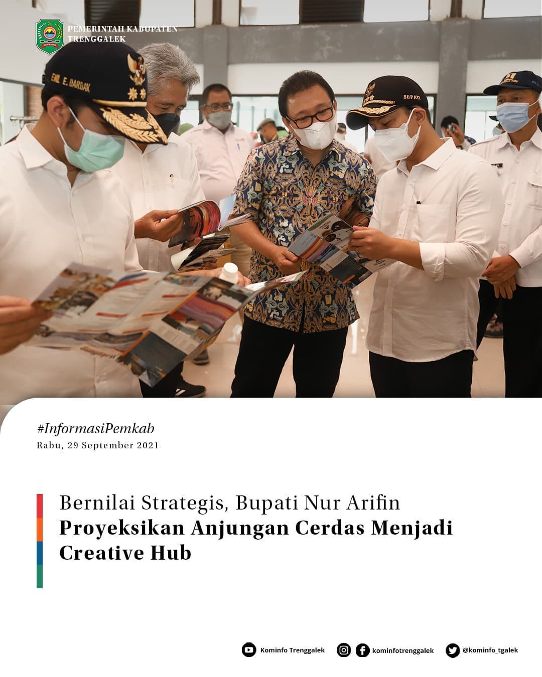 Bernilai Strategis, Bupati Nur Arifin Proyeksikan Ajungan Cerdas Menjadi Creative Hub