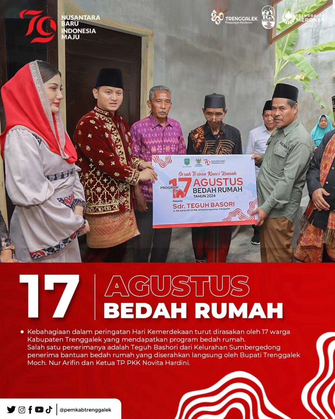 Program 17 Agustus Bedah Rumah