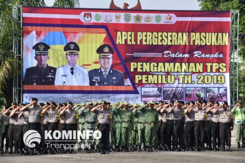 Apel Serpas Pemilu 2019 di ikuti Unsur TNI, Polri, dan Linmas