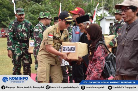 Kecamatan Bendungan Dipilih menjadi Lokasi Pelaksanaan TMMD ke 105 di Kabupaten Trenggalek